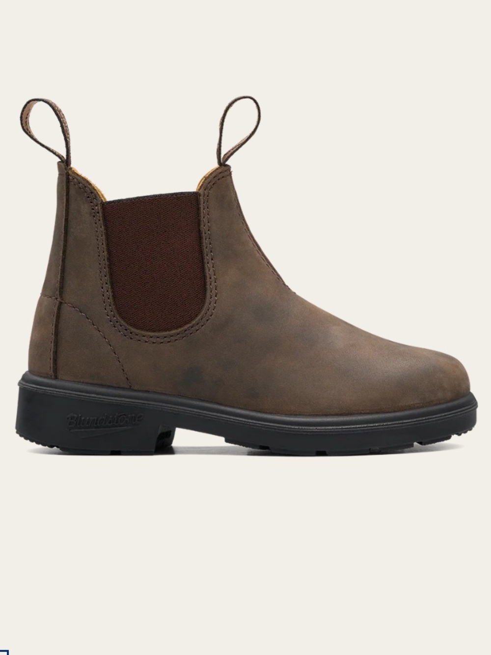 Blundstone Kids Rustic Brown Boots AUS 3/US 4